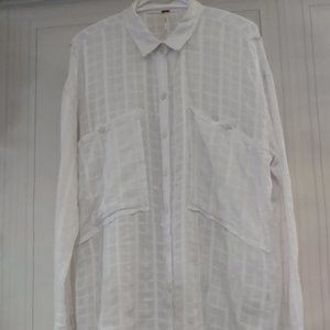 Free People Button Shirt